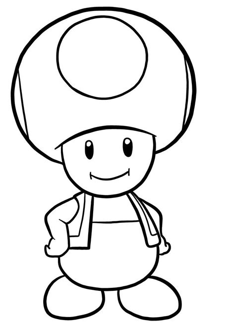 dibujos toad|Dibujos de Toad para Colorear .